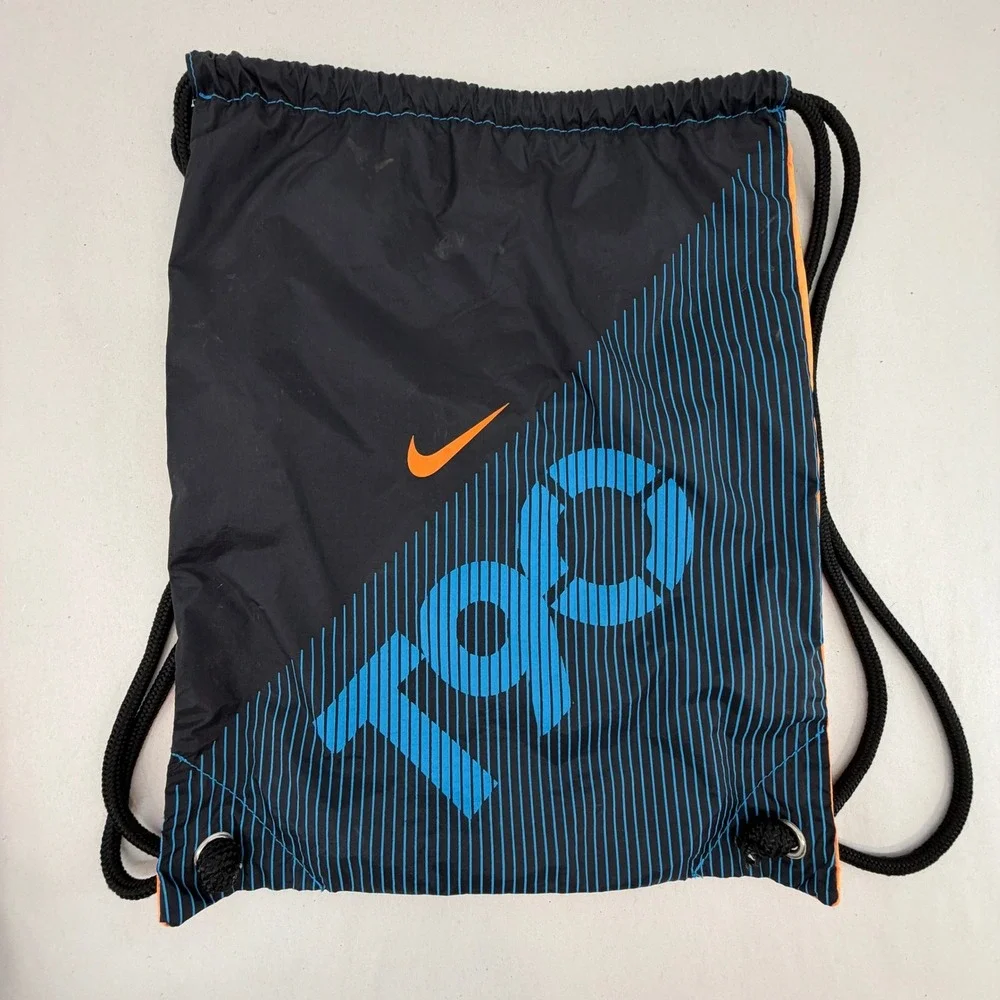 Nike Total 90 Laser IV FG Mens Soccer Cleats Black Orange Mens 12 Bag Kanga-Lite